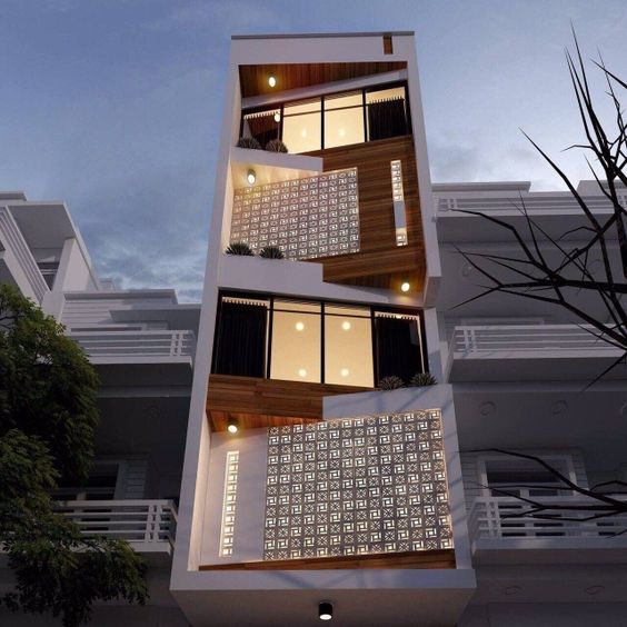 Hình ảnh công trình: CHIÊM NGƯỠNG MẪU THIẾT KẾ 4 TẦNG HIỆN ĐẠI